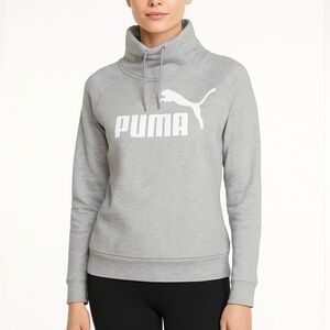 Puma High Neck Grey Sweater